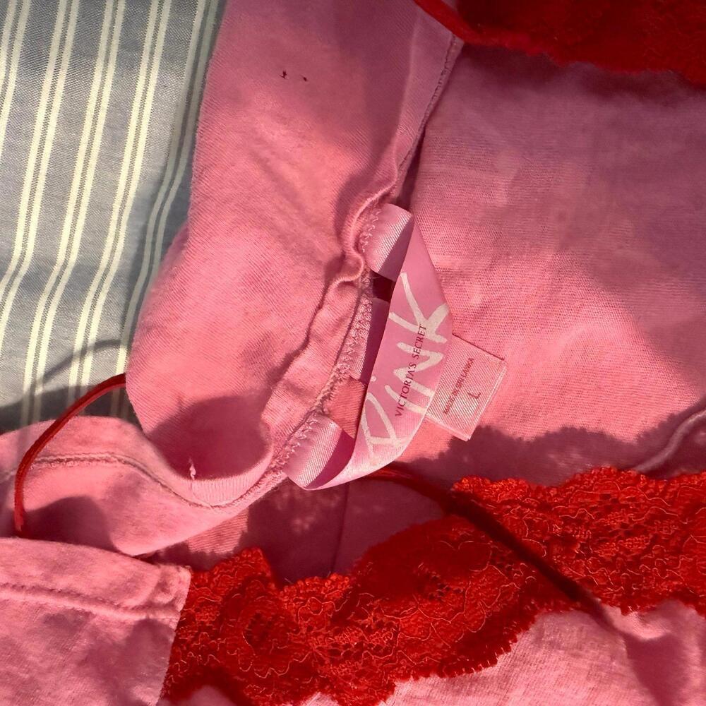 Y2K PINK Victorias Secret Slip Dress Rare - Picture 4 of 5
